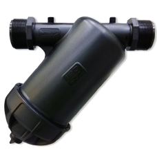 Фільтр сітковий 2", фільтрація 120 мес, 25 м³/год, DSF-200SLY