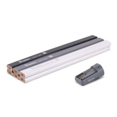 Набір будівельних олівців з точилкою HB 180mm OCTAGON, 6 шт., DIY-PCWL2OC18/S6B