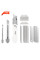 Набір ножів зі змінними лезами, 3 шт., WHITE LINE, DIY-KNWL191809/SET1B