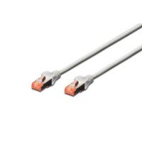 Digitus CAT 6 S-FTP, 1.5м, AWG 27/7, LSZH, сірий