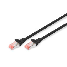 Digitus Патч-корд CAT 6 S-FTP, 10м, AWG 27/7, LSZH, чорний