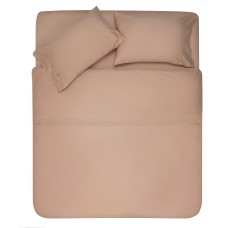 ARDESTO Простирадло Mix&Match, 240x260см, 100% бавовна, сатин, бежевий