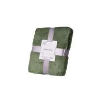ARDESTO Плед Flannel, 160х200см, зелений, 100% поліестер