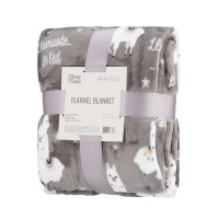 ARDESTO Плед Flannel, 160х200 см, 100% поліестер, лами