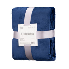 ARDESTO Плед Flannel, 200x220 см, 100% поліестер, синій