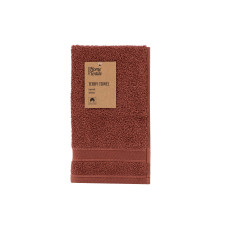 ARDESTO Рушник махровий SuperSoft, теракота, 30х50см, 100% бавовна