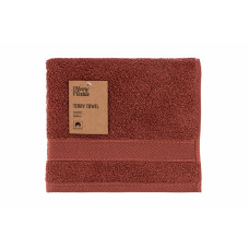 ARDESTO Рушник махровий SuperSoft, теракота, 50х90см, 100% бавовна