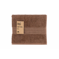 ARDESTO Рушник махровий Benefit, 50х90см, 100% бавовна, шоколад