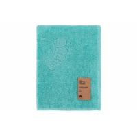 ARDESTO Килимок для ніг махровий Benefit, 50х70см, 100% бавовна, аква
