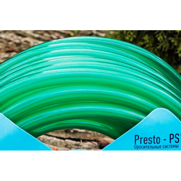 Шланг поливальний Presto-PS силікон садовий Caramel (зелений) діаметр 3/4 дюйма, довжина 30 м (CAR-3/4 30)