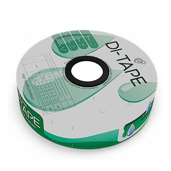 Крапельна стрічка емітерна Di-Tape крапельниці через 20 см витрата 1,00 л/год, довжина 1000 м (DI-20-1000)