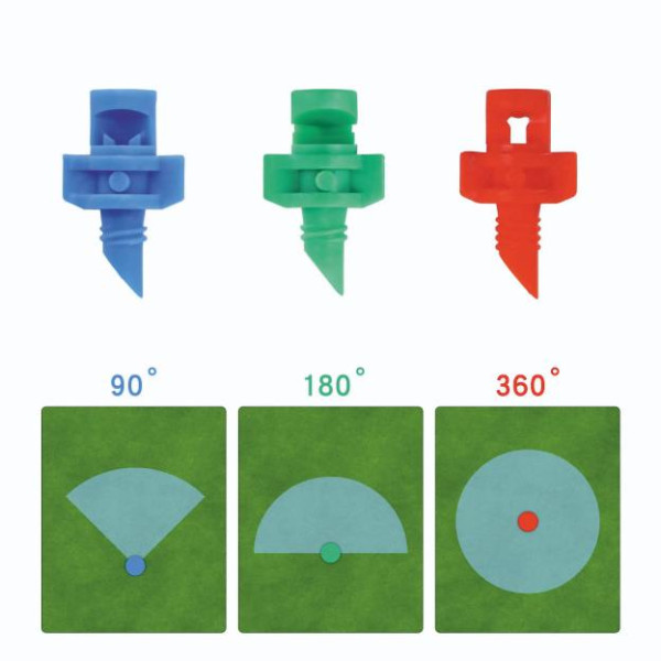 Мікроджет Presto-PS крапельниця для поливу Шуруп 90 л/год 90° (MJS-090)
