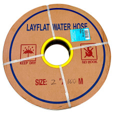 Шланг LayFLat Eco гнучкий (без вмісу хлору Cl) Presto-PS діаметр 4 дюйми, довжина 100 м (LFT-4-100-40)