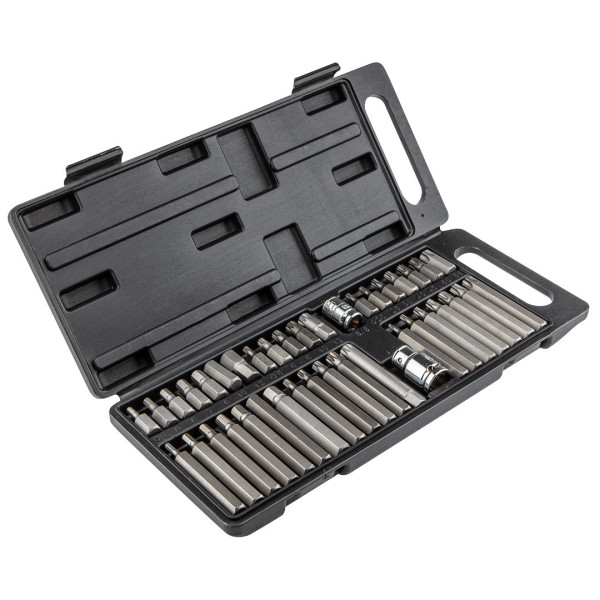 Насадки шестигранні Spline, Torx, набір 40 шт.