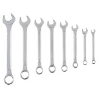 Набір ріжково-накидних ключів Top Tools 35D356, 8 шт., 6–19 мм, сталь