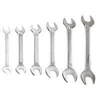 Ключі ріжкові двосторонні Top Tools 35D257, набір 12 шт., 6–32 мм, сталь