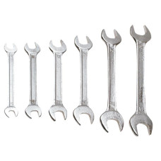 Ключі ріжкові двосторонні Top Tools 35D257, набір 12 шт., 6–32 мм, сталь