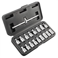 Набір ключів для зливної пробки Neo Tools 11-235  3/8", 18 шт.