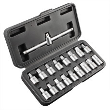 Набір ключів для зливної пробки Neo Tools 11-235  3/8", 18 шт.