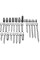 Набір насадок Torx 1/2" NEO Tools 08-710, 38 предметів, CrV, у кейсі