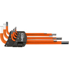 Neo Tools 09-517 Набір шестигранних ключів 7 шт. стандарт DIN 911, від 1.5 до 6 мм