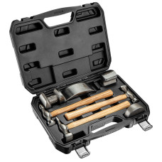Набір для рихтувальних робіт NEO Tools 11-640, 7 предметів, молотки та шайби