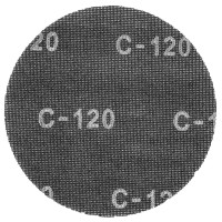 Шліфувальна сітка на липучці GRAPHITE 55H745, 225 мм, K120, карбід кремнію, 10 шт.