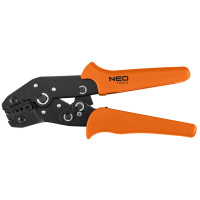 Кліщі для обтиску гільз NEO Tools 01-544, 0,25–6 мм?, храпові, 195 мм