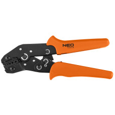 Кліщі для обтиску гільз NEO Tools 01-544, 0,25–6 мм?, храпові, 195 мм