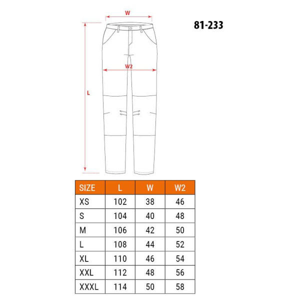 Робочі штани Neo Tools 81-233 DENIM