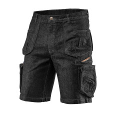 Робочі джинсові шорти NEO 81-273 DENIM BLACK