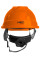 Каска промислова NEO TOOLS 97-225, помаранчева, з підборіддям, ABS, CE сертифікат Жовтогарячий