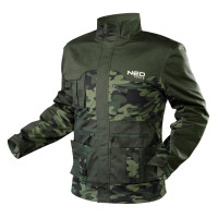 Робоча куртка Neo Tools 81-211 CAMO, бавовна та поліестер