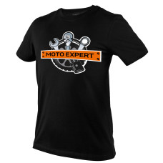 Футболка Neo Tools 81-643 MOTO Expert чорна L
