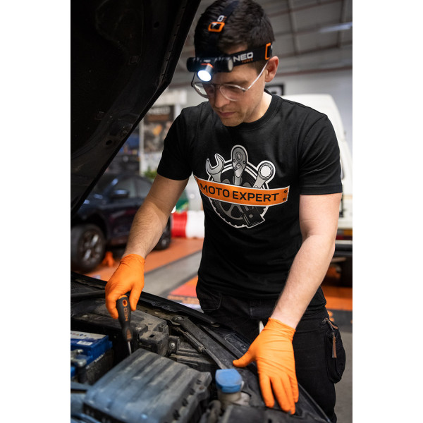 Футболка Neo Tools 81-643 MOTO Expert чорна XXXL