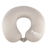 Подушка для подорожей Neo Tools GD016 з Memory Foam, сірий колір