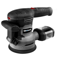 Шліфувальна машина ексцентрикова GRAPHITE 59G349, 450 Вт, 125/150 мм, з кейсом