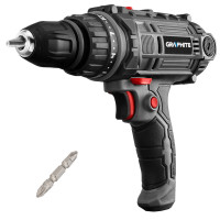 Дриль-шуруповерт GRAPHITE 58G793, 300 Вт, кабель 6 м, патрон 10 мм, у кейсі