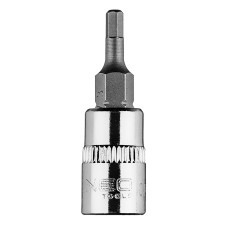 Біта H3 з шестигранником на 1/4", коротка, 37 мм