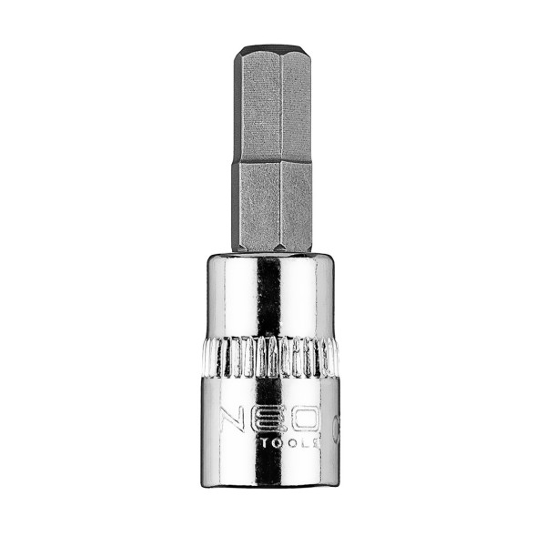H6 шестигранний кінець на гніздо 1/4", короткий, 37 мм