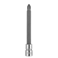 Насадка для викруток PH2 з внутрішнім шестигранником 1/4", довга, 87 мм