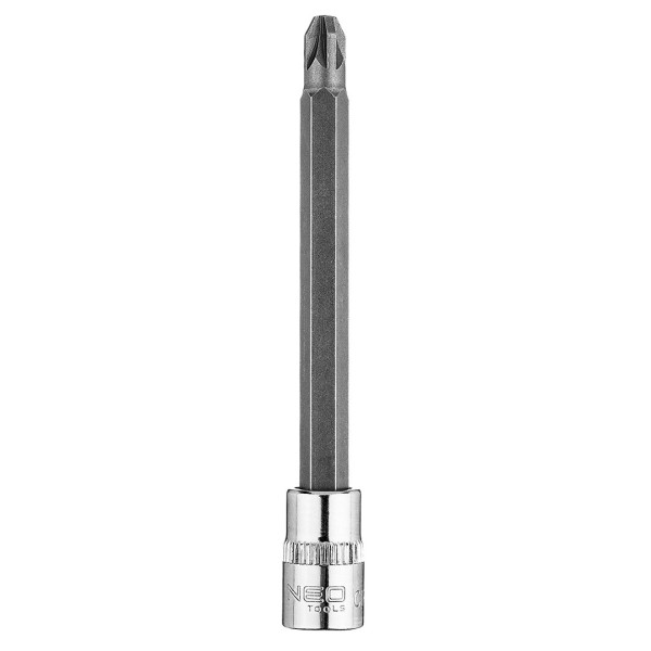 Насадка викрутка PZ3 з внутрішнім шестигранником 1/4", довга, 87 мм