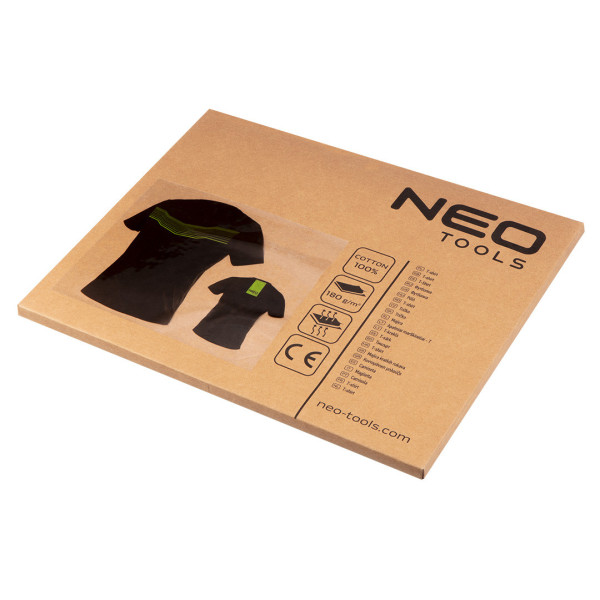 Футболка робоча Neo Tools 81-609 чорна S