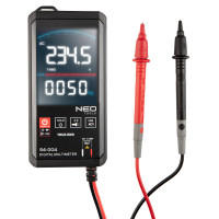 Цифровий мультиметр NEO Tools 94-004, ЖК-дисплей з підсвіткою, True RMS, NCV, ліхтарик