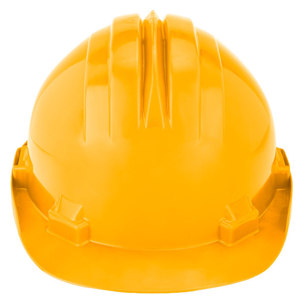 Каска захисна NEO TOOLS 97-200, жовта, HDPE, клас 0, захист від електрики, CE сертифікат Жовтий