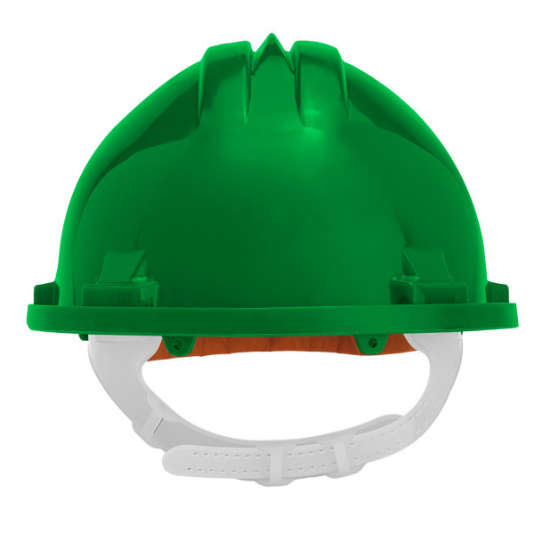 Каска захисна NEO TOOLS 97-203, зелена, HDPE, клас 0, захист від електрики, CE сертифікат Зелений