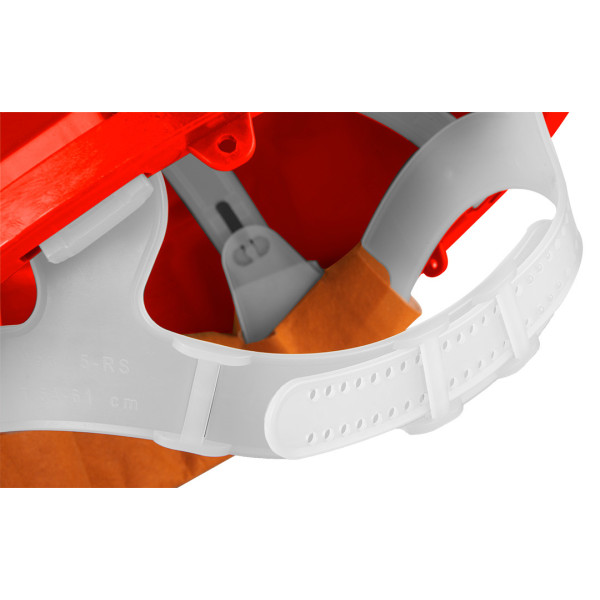 Каска захисна NEO TOOLS 97-204, червона, HDPE, клас 0, захист від електрики, CE сертифікат Червоний