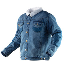 Куртка робоча Neo Tools 81-557 DENIM Синій L