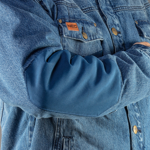 Куртка робоча Neo Tools 81-557 DENIM Синій XL
