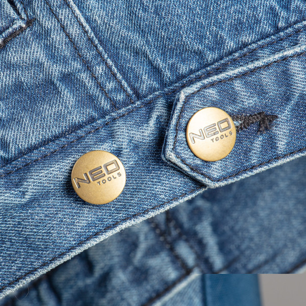 Куртка робоча Neo Tools 81-557 DENIM Синій XXL